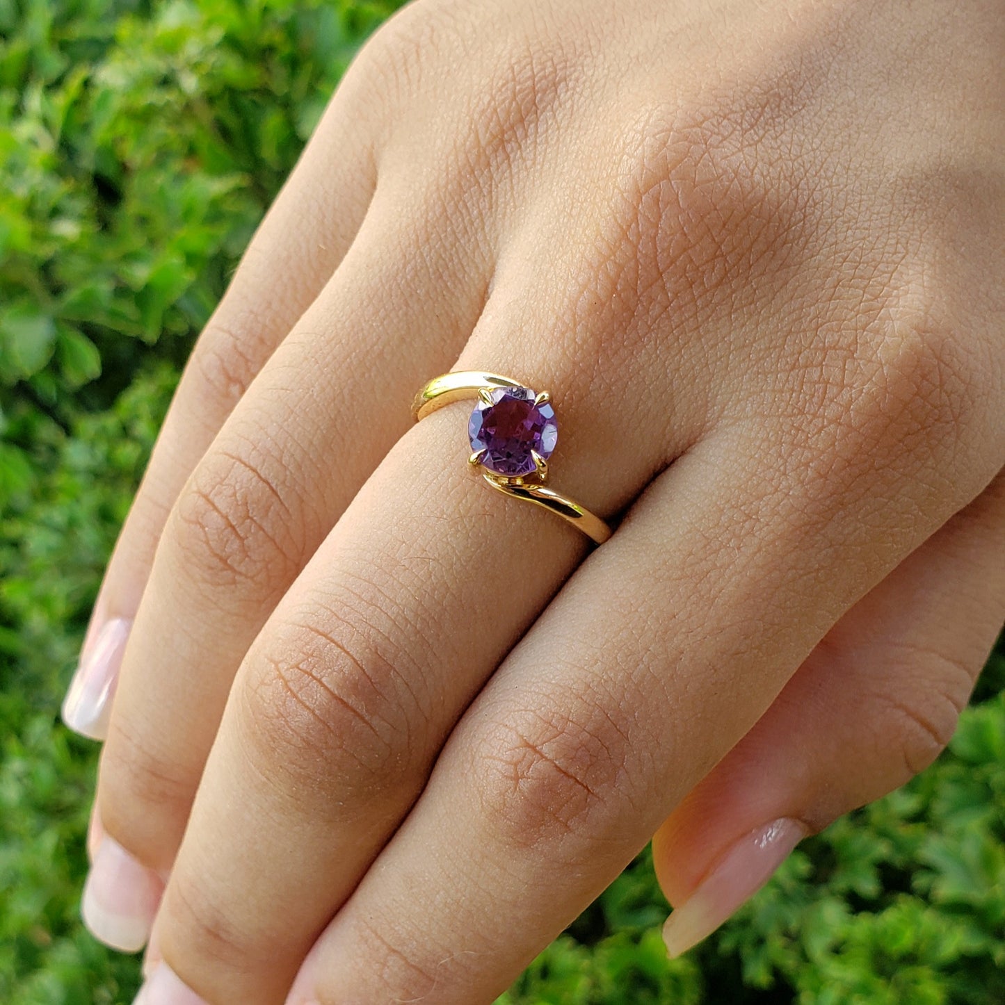 Anillo Ola Violeta