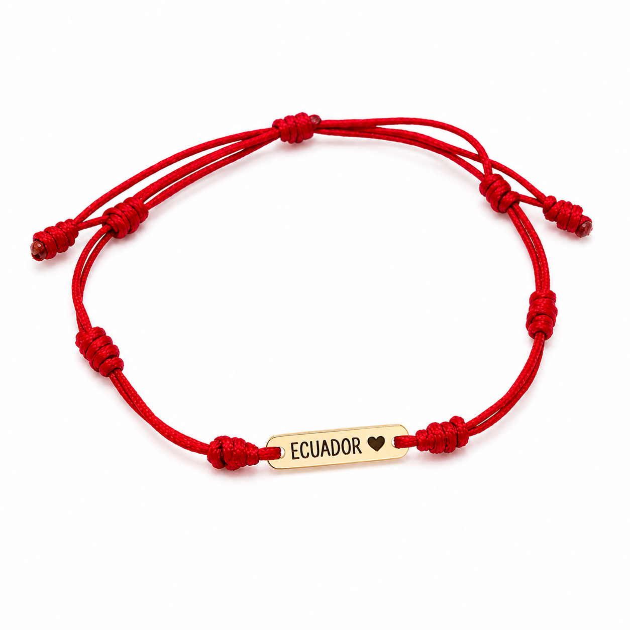 PULSERA CON PLACA DE ORO
